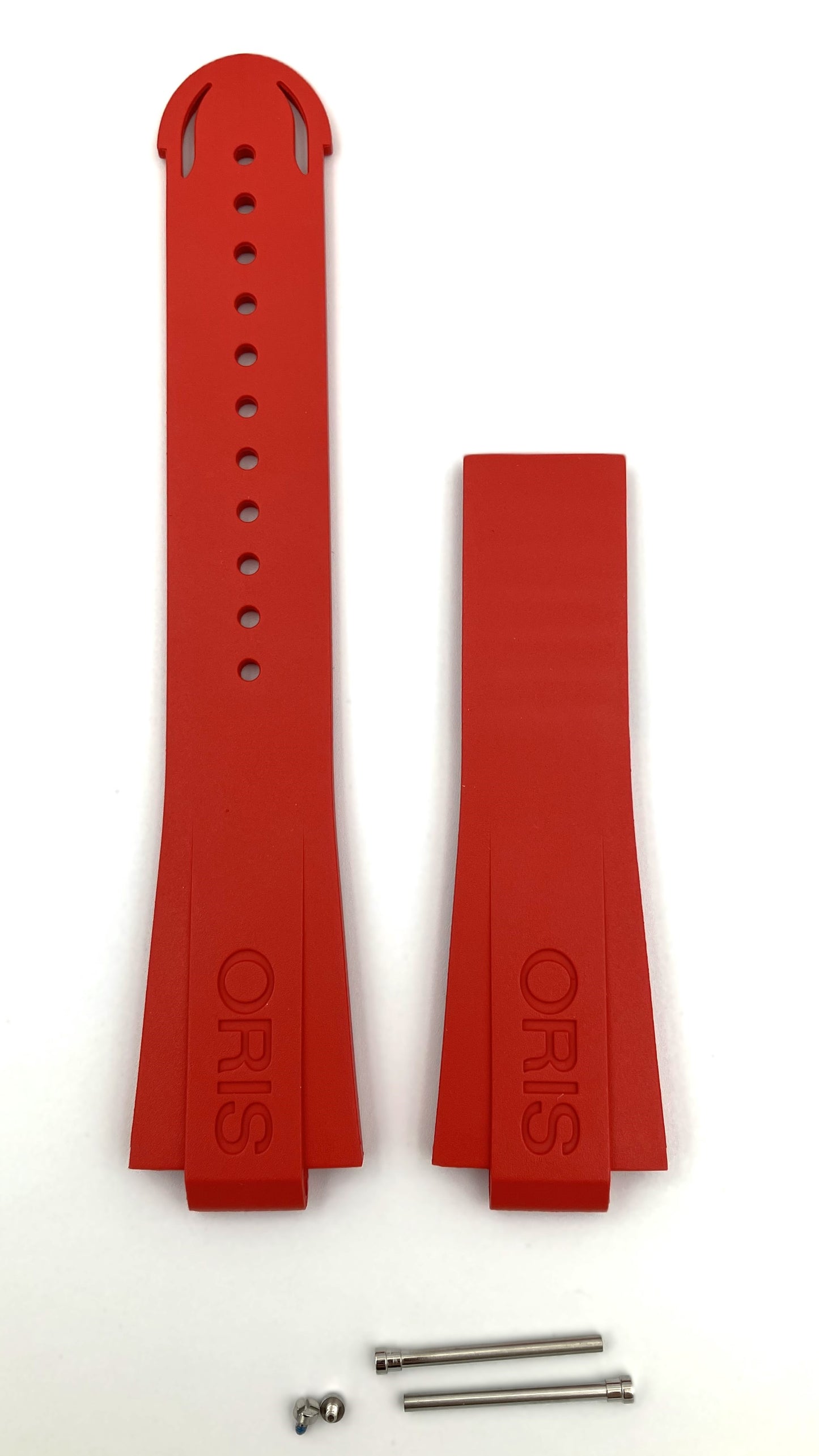 Oris 7730 Rubber strap red, no clasp 07 4 24 66NB
