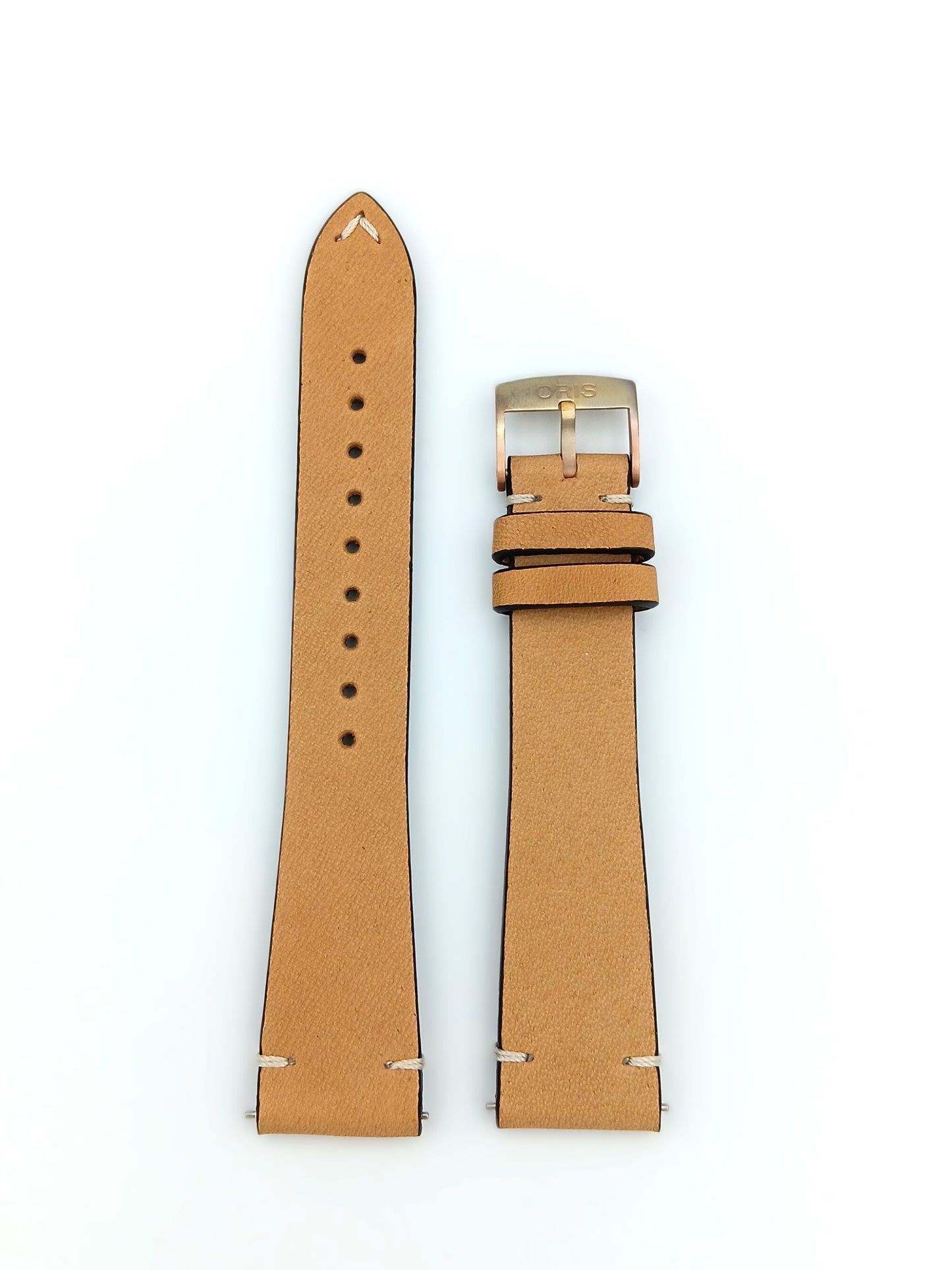 Oris 7771 Leather strap brown 19mm 07 5 19 04BR