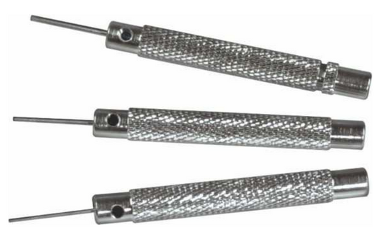 Assortment of pin punch tools 3pcs