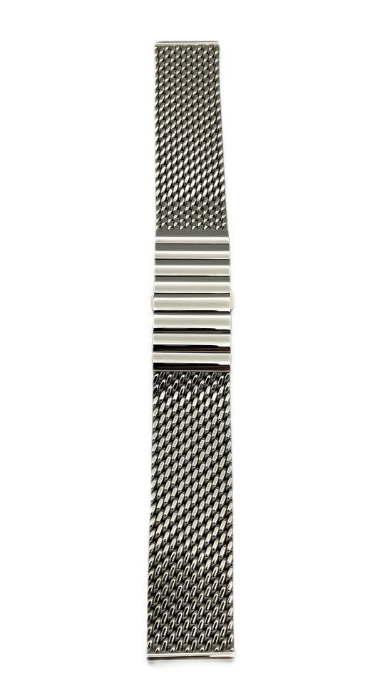 Mesh bracelet polished 20mm x 170mm - STAIB