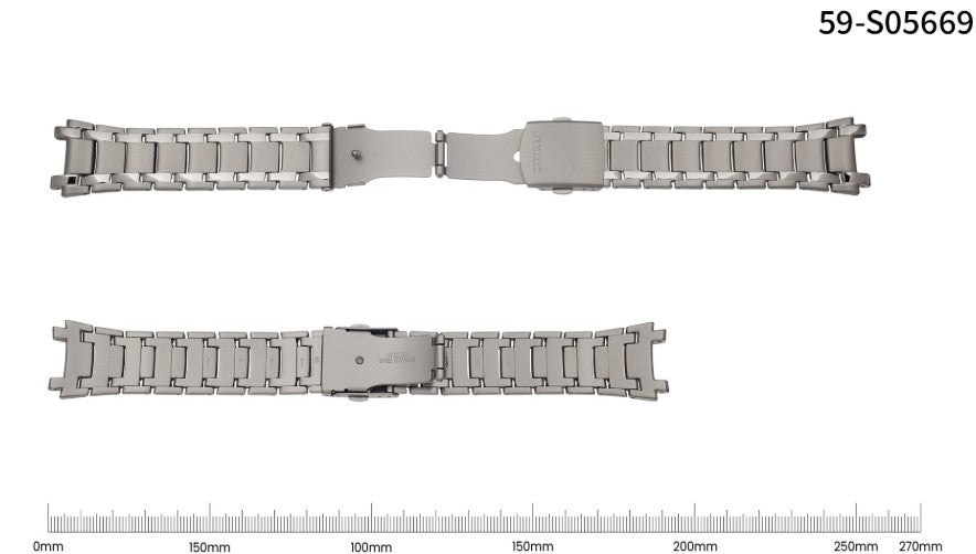 Citizen AT0940/BM6060 Titanium bracelet 59-S05669 (59-K00308)