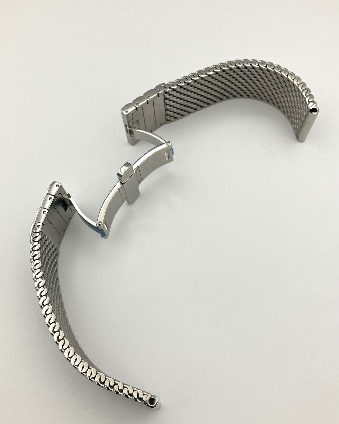 Mesh bracelet polished 22mm x 150mm - STAIB