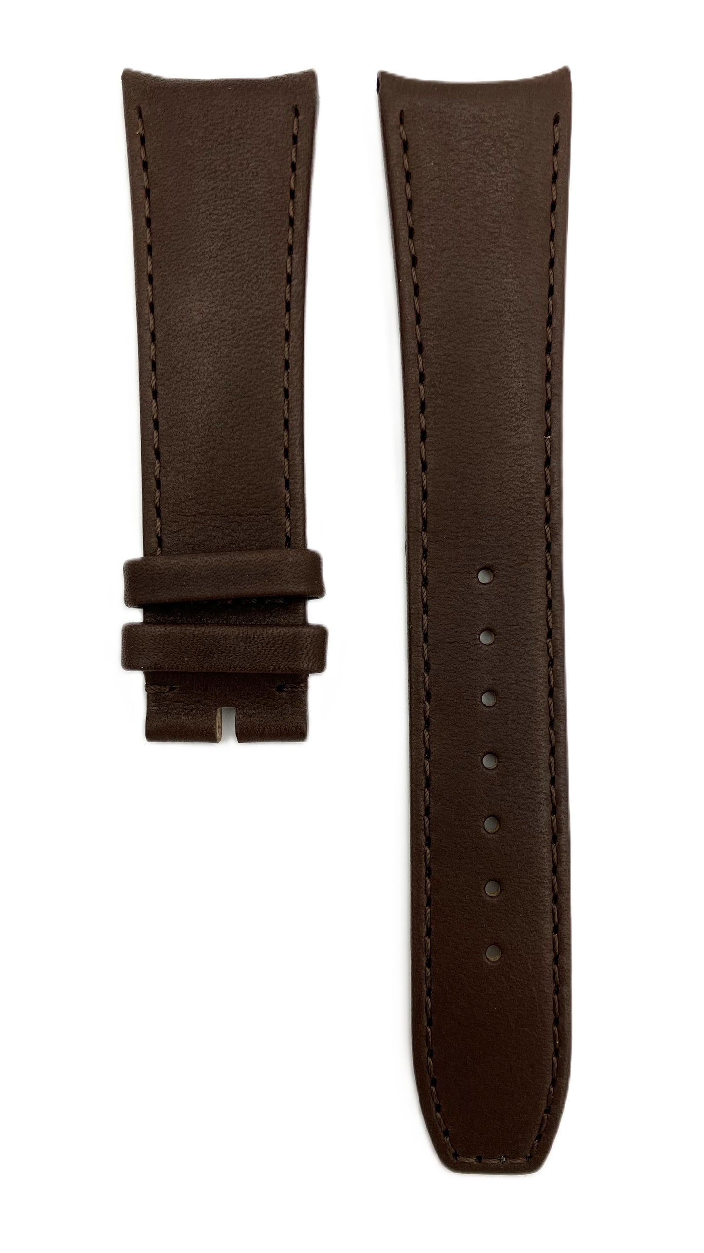 Leather strap brown Raymond Weil Freelancer 22mm, no buckle SV2212-2780-R-8