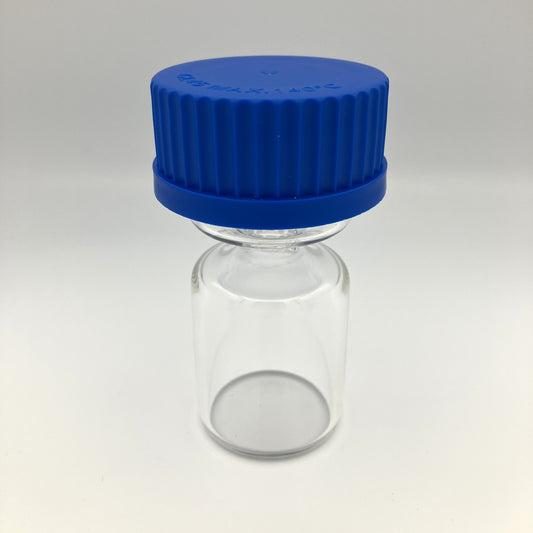 Glass bottle with steel strainer for Epilames 30 ml