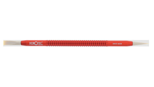 Hand tool with red anodised aluminium handle + PEEK sticks MSA26.009-AB